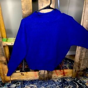 Blue seater wore once